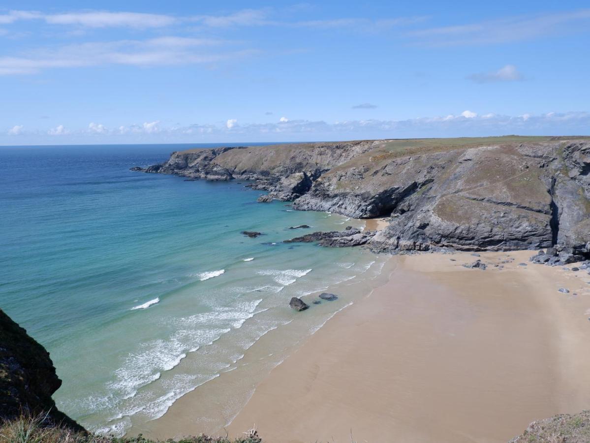 Polrunny Farm Sloe Cottage With A Sea View บอสคาสเซิล ภายนอก รูปภาพ