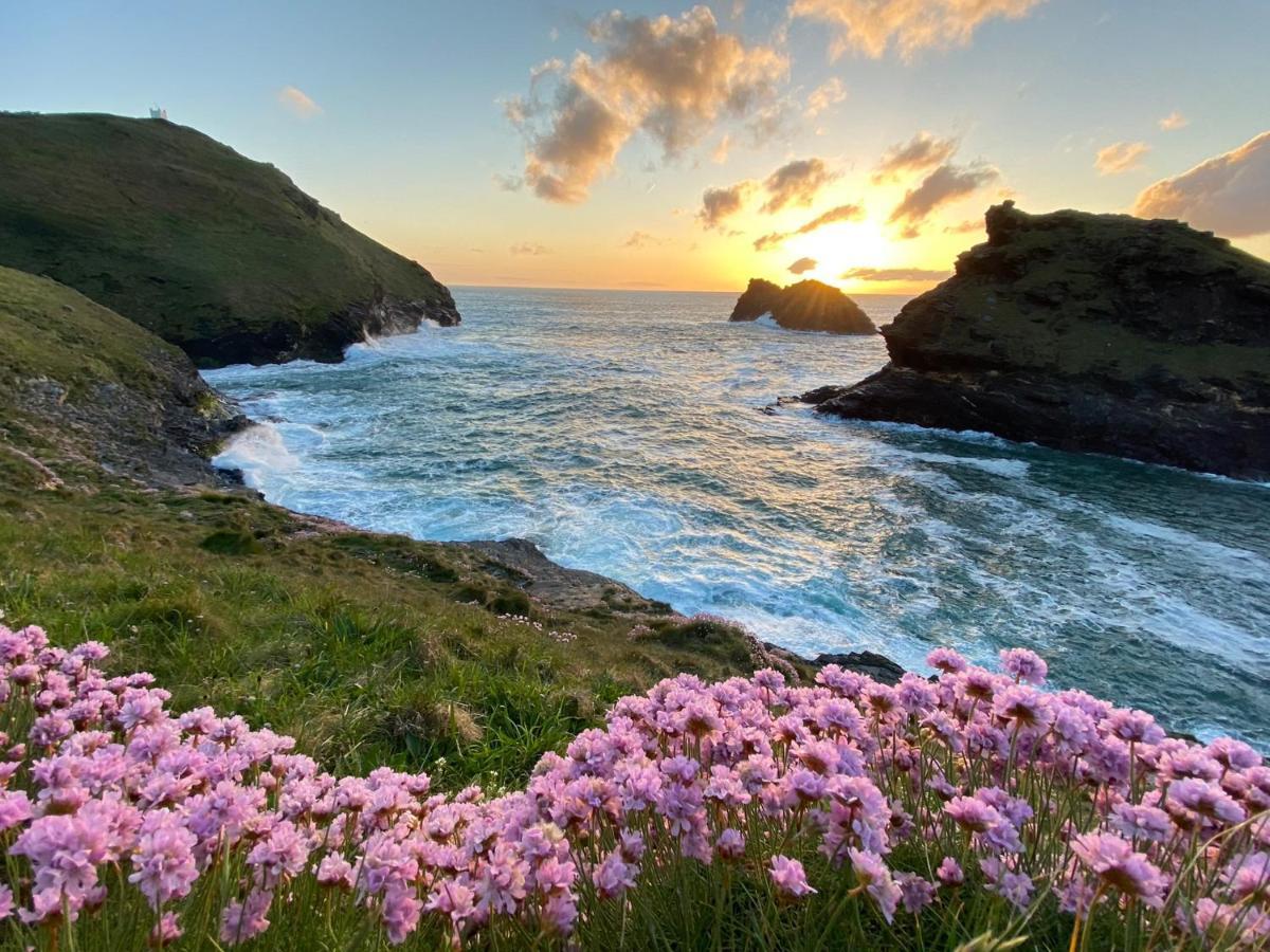 Polrunny Farm Sloe Cottage With A Sea View บอสคาสเซิล ภายนอก รูปภาพ