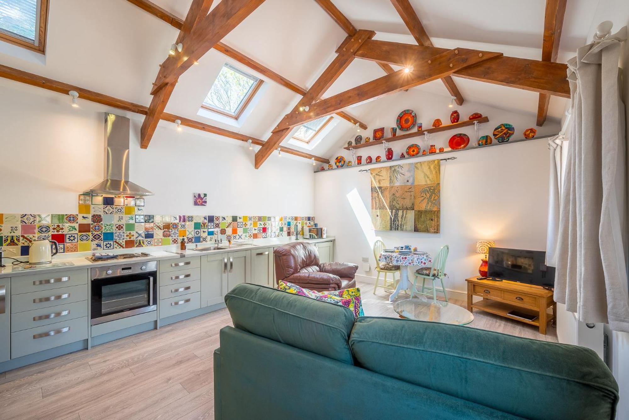 Polrunny Farm Sloe Cottage With A Sea View บอสคาสเซิล ภายนอก รูปภาพ